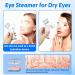 LIULIQ 2 Pieces Nano Eye Steamer Eye Moisturizing and Soothing Atomizers with 3 Temperature Settings and a Constant Temperature of 3842 C 360 Humidification and Cleansing - Buy Online on GoSupps.com