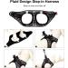 Suredoo Dog Harness for Small Dogs - Reflective Breathable & Leash Included - XS Black Checkered - Ideal for Puppies & Medium Dogs - Buy Online on GoSupps.com