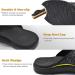 ONCAI Mens Criss Cross Sandals 14 Black - Arch Support Recovery Sport Slippers for Plantar Fasciitis - Buy Online on GoSupps.com
