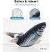 Buy Pettec Interactive Cat Toys - Electrically Movable Fidget Fish with Catnip - Best Self-Employment Toy for Cats - Buy Online on GoSupps.com