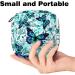 Shop Muooum Neon Blue Butterfly Menstrual Artery Bag - Zipper Flip Bag for Tampons | Stylish & Practical for Women & Girls - Buy Online on GoSupps.com