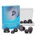 BOYWJA Sleeping Earplugs Reusable Silicone Ear Plugs for Noise Reduction 25-33db Noise Canceling Earplugs for Sleeping Working Studying
