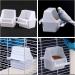 2PCS Bird Feeder Bird Food Feeder for Cage Bird Food Bowl Cups Plastic Food Feeder Cup for Parrots Cockatiel Pigeon Sparrow Bird Cage Bowl (2 pack) - Buy Online on GoSupps.com