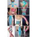 Xemz Breathable Elastic Sports Tape Therapeutic Muscle Self Stick Stretch Tape Roll Waterproof Wrist Ankle Knee Shoulder Pain Relief Tape Athletic Training Room Supplies for Sprain Swelling Rose - Buy Online on GoSupps.com