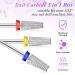 Nail Carbide 5 in 1 Bit - Tapered Shaping Multi-function Nail Drill Bit - 3/32 Inch for Acrylic Gel Nail Removal - Left to Right Handed - Silver - Buy Online on GoSupps.com