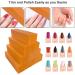 10 Pcs Nail Buffer Block for Acrylic & Natural Nails - 4 Sided Sanding Buffers for Gel Nails, Fingernail Shine Buffing Filer Set - Professional Manicure Polisher Buffer (Orange) - Buy Online on GoSupps.com