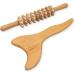 Wood Therapy Massage Tools Kit - Roller Stick, Gua Sha Body Contouring Tool - Maderotherapy Set for Lymphatic Drainage, Anti-Cellulite Body Sculpting - Buy Online on GoSupps.com
