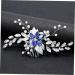 FRCOLOR bridal hair comb bridal comb headpiece clip wedding hair comb jewelry comb bride wedding hair accessories bridal flower comb wedding side comb pearl bridal comb Miss dress crystal - Buy Online on GoSupps.com