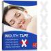 Mouth Tape for Sleeping 120 pieces of mouth sleeping oral adhesive at night anti -Schnarch pavement and snar paving Sleep Tape helps against snoring and develops nasal attack habits