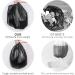 Fyy Garbage Bags - 150 Black Waste Bags (3 Rolls) | 4 Gallon for Kitchen Bathroom Office & More | Durable & Convenient - Buy Online on GoSupps.com