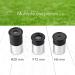 Dartwood Astronomical Telescope | 360 Rotational Scope with Various Eyepieces for Adjustable Zoom | Black/White - Buy Online on GoSupps.com