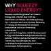 Squeezy Liquid Energy Gel Lemon & Caffeine 12 Pack | Fast Hydration & Endurance Boost for Marathons | Energy Without Drinking - Buy Online on GoSupps.com