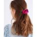 Guvass 2 Pack Hot Pink Velvet Hair Scrunchies for Women - Soft Elastic Hair Bands - Buy Online on GoSupps.com