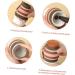 Hapinary Home Tools Set - Moxibuscy Ceramic Moxibustion Tool | Universal Double-Layer Moxa-Dosis & Cupping Multitool | 10x7.5cm Light Brown - International Shipping Available - Buy Online on GoSupps.com