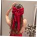 Housoutil Satin Ribbon Hairpin Hair Ribbons Hair Barrettes Hair Pin Bows for Hair Halloween Hair Bows Teen Girls Barrettes for Hair Bows for Women Spring Clip Metal Miss Red - Buy Online on GoSupps.com