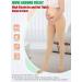 MGANG Compression Maternity Pantyhose - Opaque Pregnancy Tights 20-30 mmHg Support for Swelling & Varicose Veins Open Toe Circulation Stockings for Women Beige XXL - Buy Online on GoSupps.com