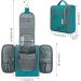Travel Hanging Toiletry Wash Bag Makeup Cosmetic Organizer - Teal (Medium) | Women, Girls, Kids - Buy Online on GoSupps.com