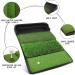 ENHUA Golf Hitting Mat - 24x17 inch Artificial Turf for Indoor/Outdoor Practice | Heavy Duty Training Mat with Ball Tray, 9 Tees - Buy Online on GoSupps.com