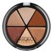 ARTDECO Eyeshadow Disk Palette - Palette with 6 powder eye shadows for stunning eye make-up - 1 x 1 pc 3 - classic nudes