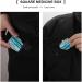 Turquoise Beach Pill Box - Decorative 2 Compartment Medicine Organizer | Portable Metal Pill Case for Pocket & Purse - Buy Online on GoSupps.com