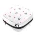 Sanitary Napkin Storage Bag Feminine Product Pouches Portable Period Kit Bag for Girls Women Ladies Panda cute print white
