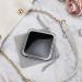 LONTAN Compact Travel Mirror 15X Magnification | Black Pocket Makeup Mirror for Handbag | Small Magnifying Mirror Gift for Girls | Square 8.5cm x 8.5cm - Buy Online on GoSupps.com