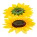 Gadpiparty 2pcs Holding Sunflower in Hand Children Playthings Sunflower Shaped Cloth Sunflower Head Ornaments