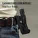 Buy Ultrafire W66 Tactical Flashlight Holster Keeper 2-Pack | Rotatable Pouch for 0.9-1.2 Flashlights | Durable Belt Holder with Lever Closure - Buy Online on GoSupps.com