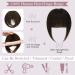 RUWISS Clip in Fringe 100% Human Hair Bangs with Temples - Dark Brown - 15g (Pack of 1) - Buy Online on GoSupps.com