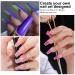 Beautilux 552 PCS Coffin Nail Tips - Medium Transparent Gel Nails Soft Full Cover for Home & Studio Manicure - Buy Online on GoSupps.com