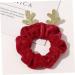 minkissy Christmas Hair Rope Ponytail Holder Xmas Hair Scrunchies Elk Hair Scrunchies Hair Ropes Bobbles Hair Ponytail Decorative Rubber Band Hair Tie Holder Fabric The Bubble Miss - Buy Online on GoSupps.com