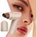 Eye Liner Stamp | Wooden Miniature House Kit Bookshelf Insert Puzzle Craft For Sturdy Room Drawer Table Living Room Office Shelf Classroom Library School | Fournitures Maquillage Brun - Buy Online on GoSupps.com
