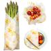 Reusable Beeswax Food Wrap 3-Pack - Eco-Friendly Biodegradable Sustainable Storage - Beeswax Paper Wraps in 3 Sizes (S M L) - Buy Online on GoSupps.com