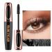 EONFAVE 5D Mascara waterproof black for extreme length and full volume waterproof and smudgeproof mascara with eyelash lengthening effect sweatresistant and durable eye makeup eyelash extension
