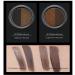 Double Color Air Cushion Eyebrow Cream - Waterproof Gel for Eyebrow Shaping & Defining Liquid Brow Powder with Brush (01) - International Shipping Available - Buy Online on GoSupps.com