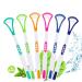 Tongue Scraper for Adults,Tongue Cleaner,Tounge Scraper Cleaner,Tongue Brush, Fresh Breath Tongue Scraping(6 Pack Random color)