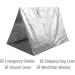 Swiss Safe Emergency Mylar Thermal Blankets - NASA Designed for Outdoors Survival & First Aid - Silver (10 Pack) - Buy Online on GoSupps.com