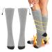 Smart Heating Electric Heat Socks - Gray | Absorbent & Breathable Fabric - Buy Online on GoSupps.com