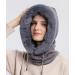Buy AUBIG Women's Storm Hood Balaclava - Warm Ski Mask for Winter & Bicycle Riding | A-Gray - Buy Online on GoSupps.com