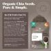 Navitas Organics Chia Seeds  16 oz. (2-Pack) 76 Servings  Organic  Non-GMO  Gluten-Free 16 Ounce (Pack of 2) - Buy Online on GoSupps.com