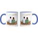 Personalized Blue Couple Cat Cups - Perfect Gift for Cat Lovers & Cat Owners | Kiddle Design - Buy Online on GoSupps.com