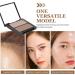 STOBAZA Palette Cosm tique Poudres Ombrer Bicolore Compacte Visage Contouring Lumi re Peau Types Vari s Usage Quotidien - Buy Online on GoSupps.com