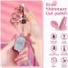 MIZHSE Pink Gel Nail Polish Shimmery Rose Jelly Color Natural Gel Polish Glitter Sparkle Pink Nail Gel 12ML Soak off UV LED for Home Salon DIY BV006 - Buy Online on GoSupps.com