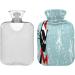 Shop Santa Cat 2L Hot Water Bottle - Soft Fleece Cover for Hot & Cold Compress | International Shipping Available - Buy Online on GoSupps.com