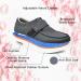 Plantar Fasciitis Shoes for Women | Adjustable Extra Wide Slip-On & Orthopedic Walking Shoes for Elderly & Diabetic Feet - Dark Blue 9.5 - Buy Online on GoSupps.com