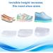 Adjustable Heel Wedge Insoles for Over Supination & Pronation | 2-Layer Height Increasing Inserts for Bow Legs | Men's & Women's Sizes Available - Buy Online on GoSupps.com