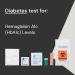 At-Home Diabetes Test Kit - HbA1c Levels Pre-Diabetes Screening & Fast Results | Free Follow-Up Care - Buy Online on GoSupps.com