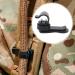 Magnetic Tube Clip for Drinking Hose | Tactical Outdoor Bracket for Camping & Hiking | Removable Water Bladder Hose Holder - Buy Online on GoSupps.com