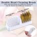 Andibro 2 In 1 Nail Drill Bits Holder 30 Holes Dustproof Nail Bits Organizer Nail Drill Bits Cleaning Brush Case Dustproof Nail Art Drill Bits Stand Display Storage Box Cleaner Manicure Tools(White) - Buy Online on GoSupps.com