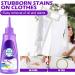 Active Enzyme Clothing Stain Remover Garment Stubborn Stain Cleaner Active Enzymetic Launday Cleaning Clothes Stain Remover Clothing Quick Laundry Dry Cleaner (3PC) - Buy Online on GoSupps.com